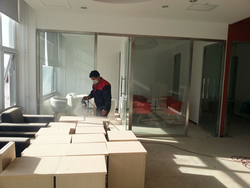 王府井网上商城办公室除甲醛