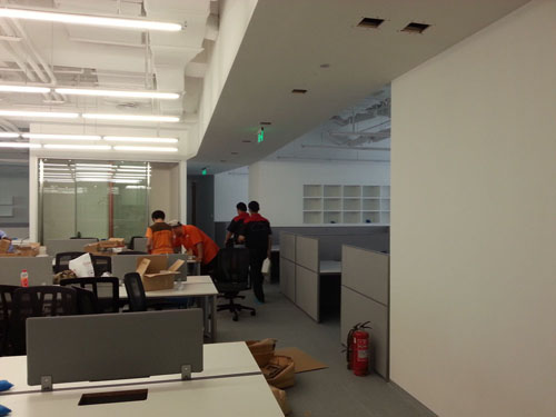 王府井网上商城办公室除甲醛