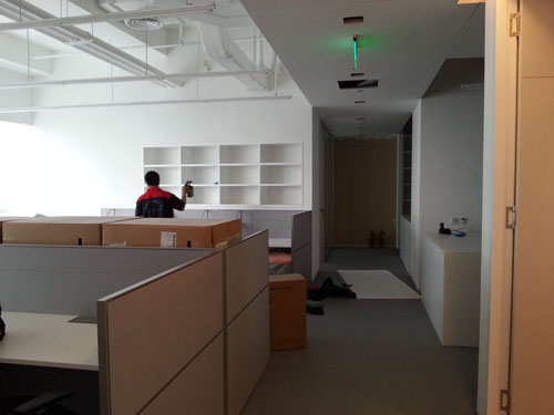 王府井网上商城办公室除甲醛