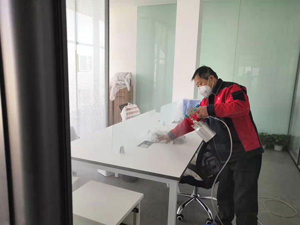 新装修办公区除甲醛